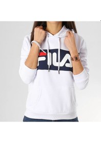 Resim Fila Beyaz Lorı Hoody Beyaz Sweatshirt 