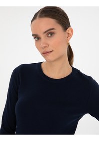 Resim Pierre Cardin Kadın Lacivert Kazak /triko 50315758-vr033 Lacivert 