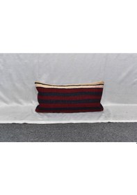 Resim Zehra Abla Halı Yeni El Dokuma Dekoratif Lumbar Kilim Kırlent Yastık Kılıfı 6171 