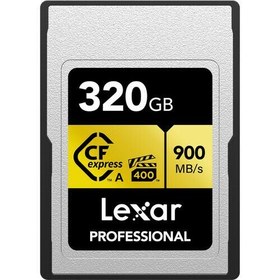 Resim Lexar 320GB Professional CFexpress Type A Card GOLD Series 
