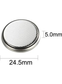 Resim Ata Elektronik Bmw F10 Araba Anahtar Pili Kumanda Pili Cr2450 DL2450 DL 2450 3v Lityum Para Pil Tekli Blister - 1 Kart 5 Adet - CR 2450 SPX 