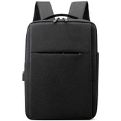 Resim Pazly 14l Kapasiteli Dizüstü Bilgisayar Sırt Çantası, Hafif Usb Şarjlı İş Sırt Çantası, Seyahat Ve Boş Zaman İçin Siyah/kırmızı/gri/mavi 