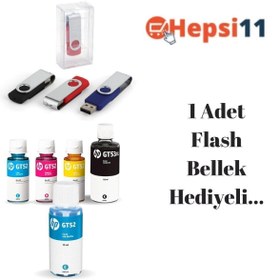 Resim HP Gt53xl Z4b53a 4 Renk Mürekkep Seti + 1 Mavi Hediye Aıu7a596 
