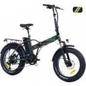 Resim Corelli Broster Valco Fat Bıke Elektrikli Katlanır Bisiklet 42CM Md 20 Jant 7 Vites Metalik Kahve 