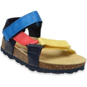 Resim Superfit 000116-f Fussbettpantoffel Lacivert Çocuk Sandalet 