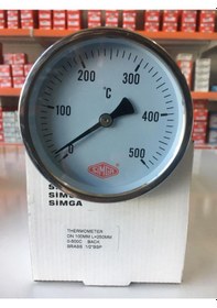 Resim Simga 100 500c' 25 CM Dalma Boyu Fırın Termometresi 