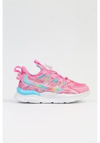 Resim United Colors Of Benetton Benetton İthal Pembe Çocuk Bağcık Mekanizmalı Spor Ayakkabı Bnı-10254 001 