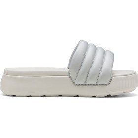 Resim Puma Karmen Puffy Aqua Metallics Kadın Terlik 400679 01 Metalik 