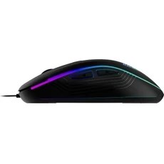 Resim Gamdias Gamdıas Aura Gs3, Çok Renkli Aydınlatma, USB Kablolu, 6 Tuşlu, Gaming Mouse, 3.600 Dpı, Siyah 