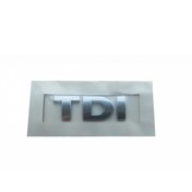 Resim Parçazamanı Volkswagen Tdi Düz Arka Bagaj Yazısı 