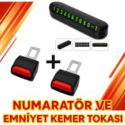 Resim Jaecoo Jaecoo 7 1.6 145 Revıve Dct Araca Uygun Araç Içi Numaratör + Oto Kemer Yükselten Toka 2 Adet 