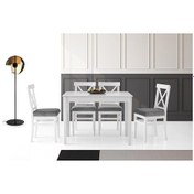 Resim Erezogullari_Mobilya Alaçatı Ahşap Lake Masa Sandalye Takımı 70X110Cm 