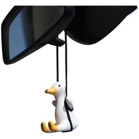 Resim Sallanan Ördek Araba Dikiz Aynası Süsü Yurt Dışından 