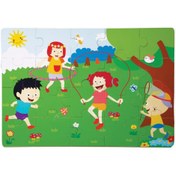Resim Nessiworld 1276-CS Chiva, İlkbahar Ahşap Yer Puzzle 