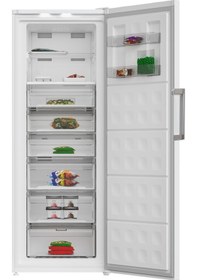 Resim Arçelik 2783 DEB 404 L Yapay Zeka Teknolojili 8 Bölmeli Dikey Derin Dondurucu 