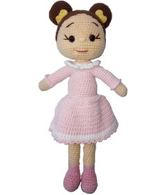 Resim Amigurumi Organik Oyuncak Bebek 16 