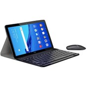 Resim Samsung Uyumlu S8 Ultra - S9 Ultra Bt Klavye Ve Mouse+standkılıf-bkk17 