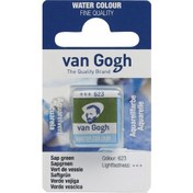 Resim Talens Van Gogh 1/2 Tablet Sulu Boya 623 Sap Green 