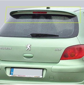 Resim Peugeot 307 Spoiler. 307 Spoyler. Abs Plastik. Boyasız 