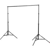 Resim Ayex Teleskopik Crossbarlı Taşınabilir Fon Askı Sistemi 280cm x 300cm 