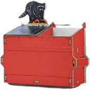 Resim Ganzhoushop Ahşap Kalemlik Sanat Malzemeleri Düzenleyici, Okul İçin Harika Kırtasiye, Çok Amaçlı Masa Dekoru Rered 