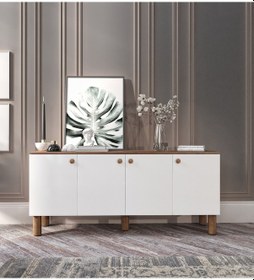 Resim Işık Çok Amaçlı Bohem Konsol, Bohem Salon Mobilyası 