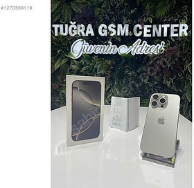 Resim Apple iPhone 16 Pro İkinci El TR | 512 GB | Natürel Titanyum 