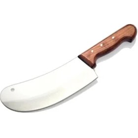 Resim Bursa Paslanmaz Mutfak Soğan Satırı, Börek Bıçağı No:1, 15 cm - Ahşap Sap Nemere 