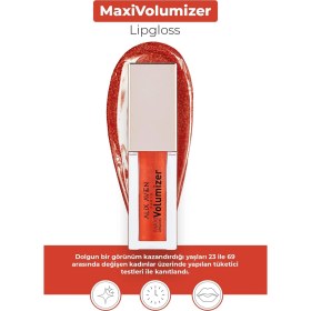 Resim Alix Avien Maxivolumizer Lipgloss 218 Red Hot Luster Kalıcı Ve Nemlendirici Ruj Dolgunlaştırıcı Etki 