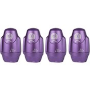 Resim STOREMAX E-BOT SILGILI KALEMTIRAS METALIK MOR 4LU SET 1171935 