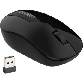 Resim Everest SMW-973 USB Siyah 2.4ghz 1200DPI Kablosuz Optik Mouse 5 Metre Menzilli 