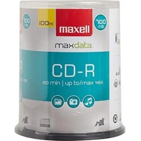 Resim Maxell Cd-r X 100 700 Mb Depolama 648200 - 