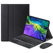 Resim Microcase Ipad Pro 11 2020 Bluetooth Touchpad Klavye + Bluetooth Mouse + Standlı Kılıf - Bkk7 
