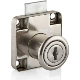 Resim Canex Kare Çekmece Kilidi Plastik Gövde Eko - 22 Mm 10 Adet 