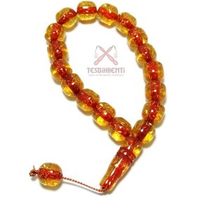 Resim Şeffaf Sarı Simli 17 Lik Efe Tesbih N11.12253 