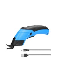 Resim Monyee Kablosuz Li-poly Elektrik Makasları - Deri, Halı, Pvc, Kumaş Ve Karton Kesici - Taşınabilir, Çok Fonksiyonlu, 1500mah Batarya 