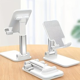 Resim Masaüstü Mobil Telefon Tutucu Standı, iPhone, iPad, Xiaomi için Ayarlanabilir Tablet Tutucu, Evrensel Masa Telefonu Standı 