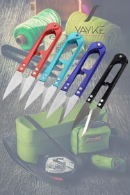 Resim Yayke Metal Balıkçı Makası Yaylı Otomatik Sistem Ağ Makası Iplik Temizleme Makası Outdoor Kamp Balıkçılık 