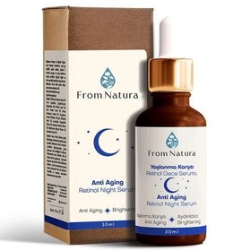 Resim From Natura Yenileyici Yaşlanma Karşıtı Retinol Gece Serumu 30 ml 