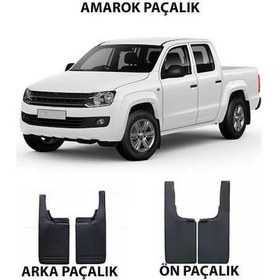 Resim Vw Amarok Paçalık Tozluk Çamur Önleyici 4 Parça Ön Ve Arka 