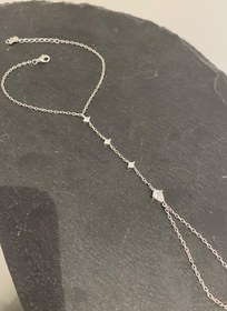 Resim Damla ve Üç Karo Gümüş Şahmeran - Silver 