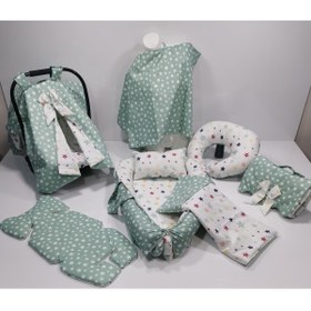 Resim Balamira Açık Yeşil 10 Lu Babynest Seti 