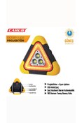 Resim Carub REFLEKTÖR ÜÇGEN İKAZ REFLEKTÖRÜ ŞARJLI GÜNEŞ ENERJİLİ 5 FONKSİYONLU 4502107 