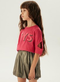 Resim Tyess BG Store Kız Çocuk Gümüş Etek 