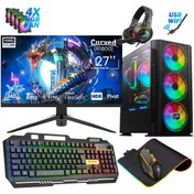 Resim BigGameX Bgx94 Ryzen 5 3600 32gb 512gb Ssd Rtx3050 27" 240hz Oyuncu Masaüstü Bilgisayar 