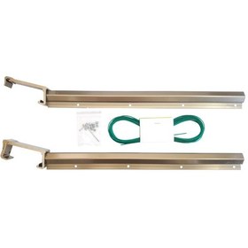 Resim Koral Alüminyum Balkon Çamaşır Kurutma Askılığı 80x30 Çok Renkli 