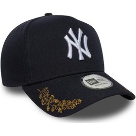 Resim New York Yankees Mlb Tonal Icon Lacivert 9forty Unisex E-çerçeve Ayarlanabilir Şapka-11608 Lacivert 