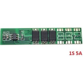 Resim Elektronikport-1S 5A 3.7V Bms Koruma Kartı Lityum Batarya 18650 Li-İon Lipo Prot 