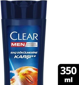 Resim Clear Men Kepeğe Karşı Etkili Şampuan Saç Dökülmesine Karşı Kahve Çekirdeği Özü 350 ml 