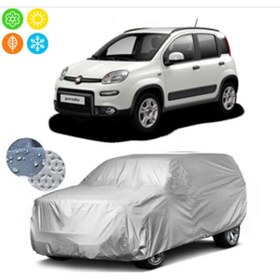 Resim autoEs Fiat Panda Model Branda Oto Brandası,Araba Çadırı Lüks Kalite 